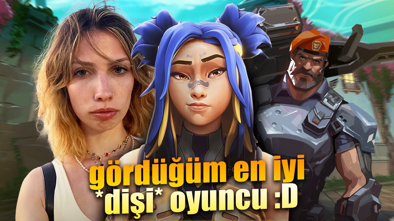 GÖRDÜĞÜM EN İYİ DİŞİ OYUNCU? :d | VALORANT DERECELİ