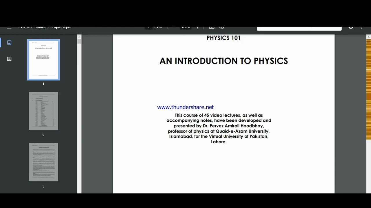 #PHY101 QUIZ NO 4 2022