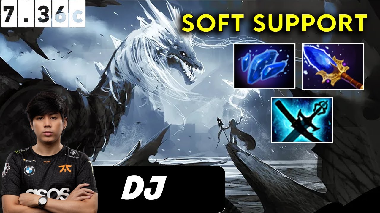 DJ Winter Wyvern Soft Support - Dota 2 Patch 7.36c Pro Pub Gameplay