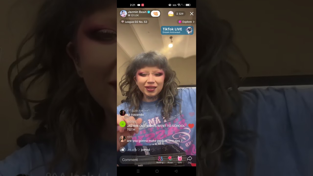 Jazmin Bean Livestream from October 22 2024