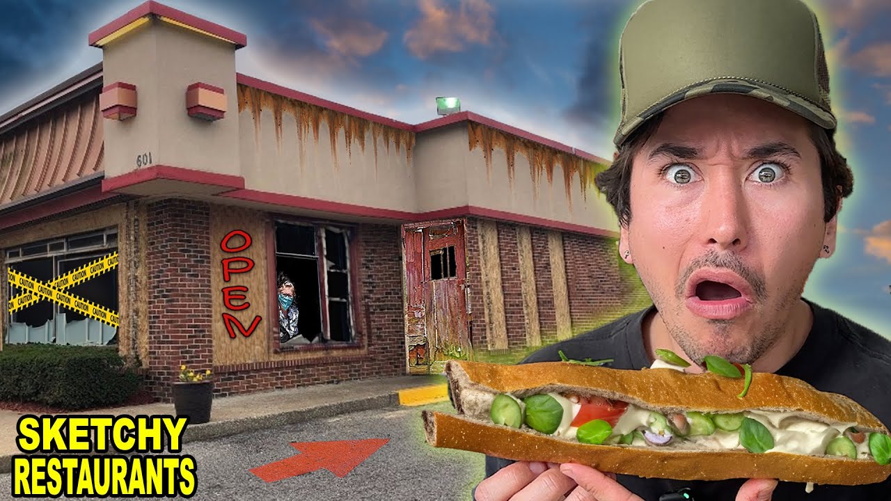 Eating at SKETCHY Restaurants For 24 Hours&hellip; (Los Angeles)