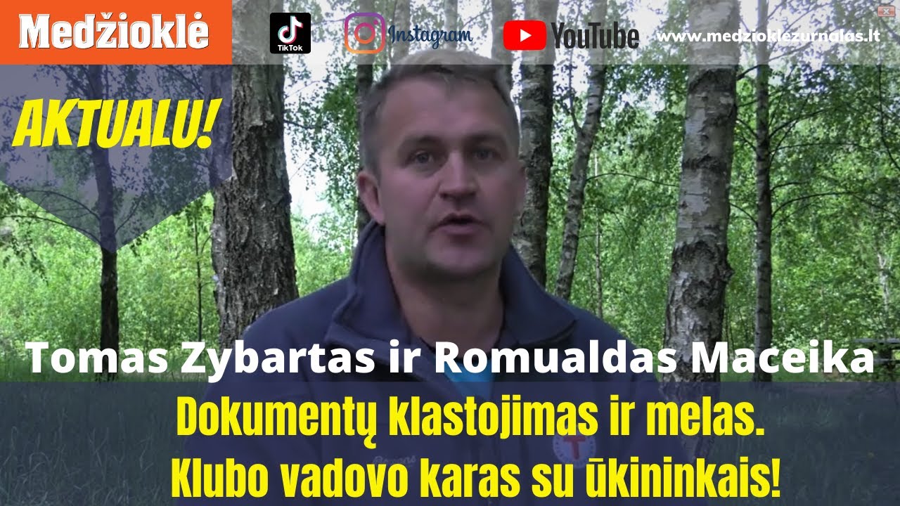 Aktualu! Dokumentų klastojimas ir melas. Klubo vadovo karas su ūkininkais!