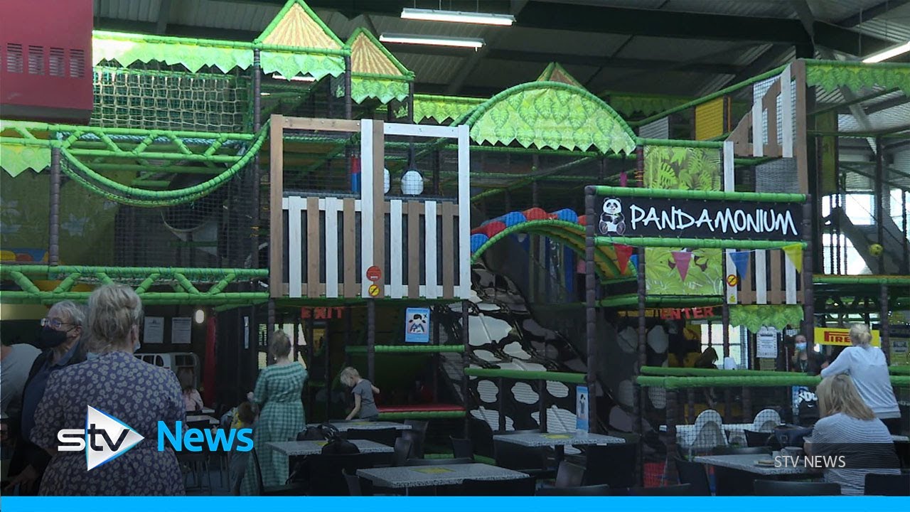 Soft play centres reopen for first time in more than year