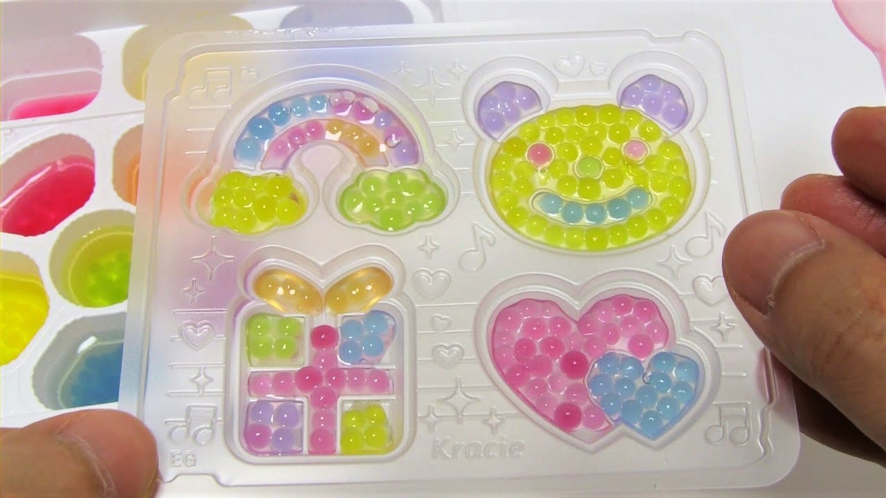 DIY Japanese Candy #210 Rainbow Orbeez Gummy Kracie New Kit
