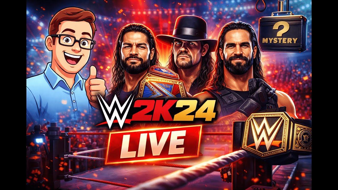 WWE 2K24 LIVE: Dad Enters the Royal Rumble… Bad Idea 😭