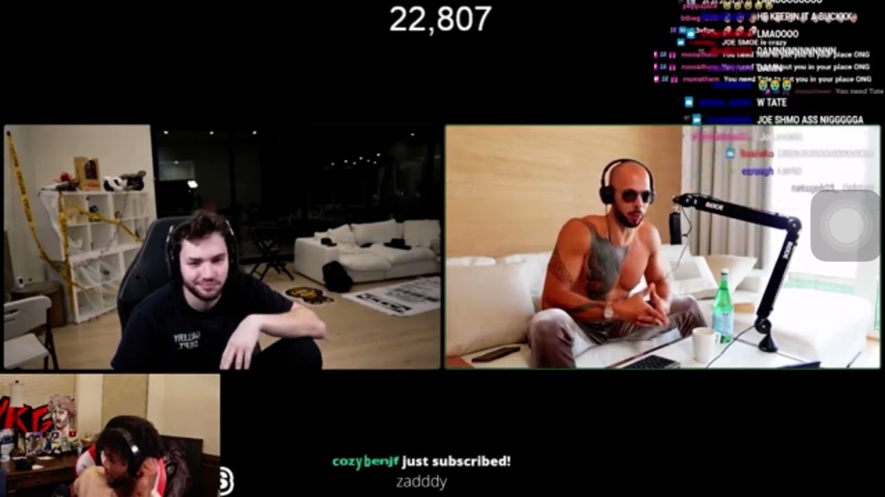 YourRage reacts to Adin Ross X Andrew Tate