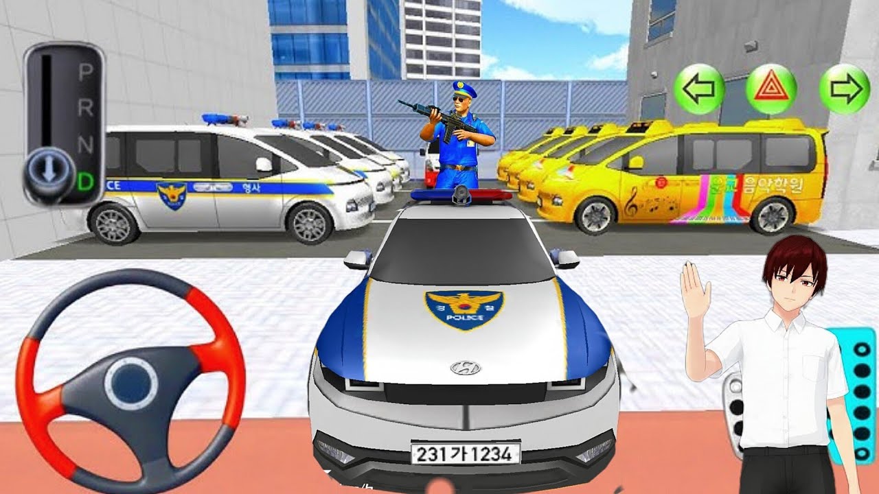 New police car add 3D Driving Class new update | Android iOS gameplay 
