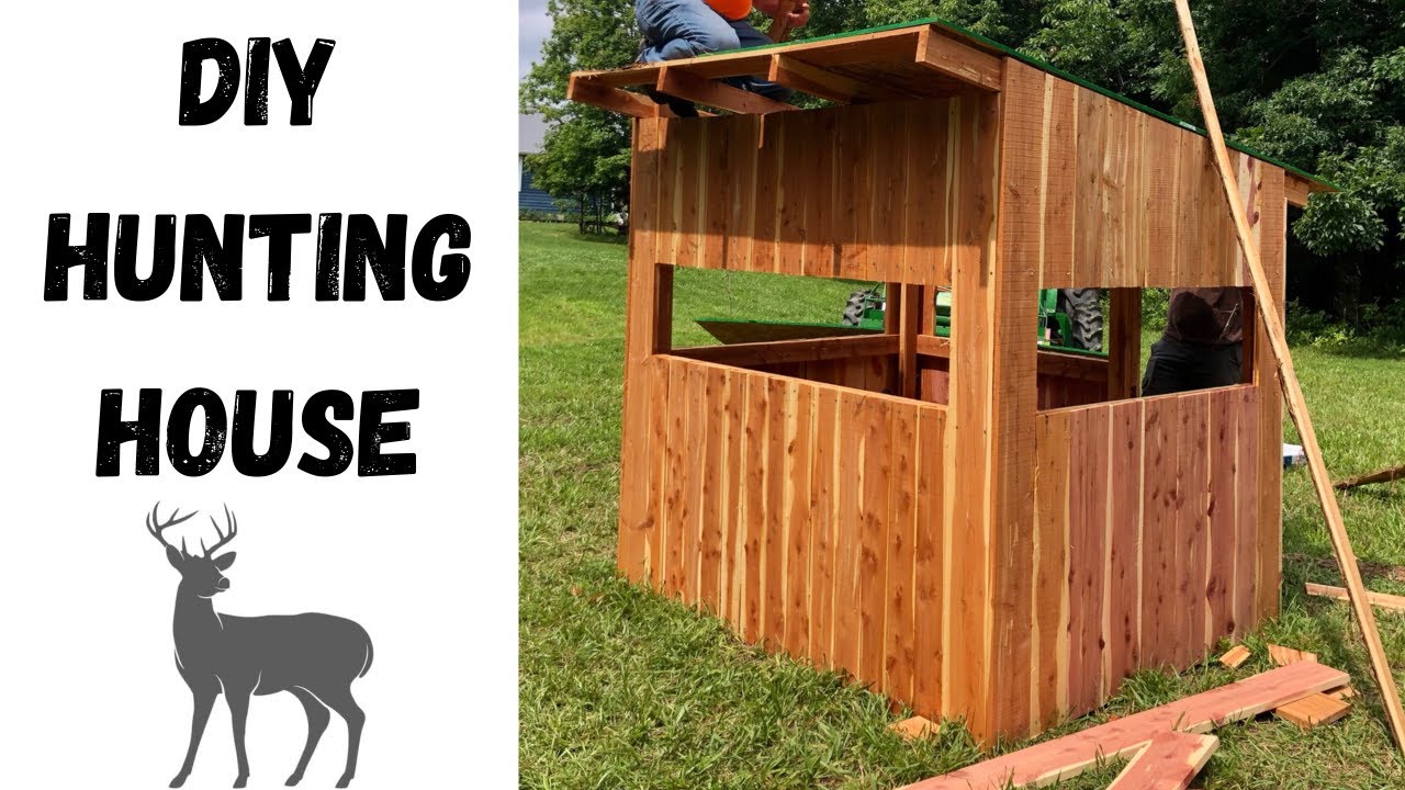 DIY Hunting Blind Build!