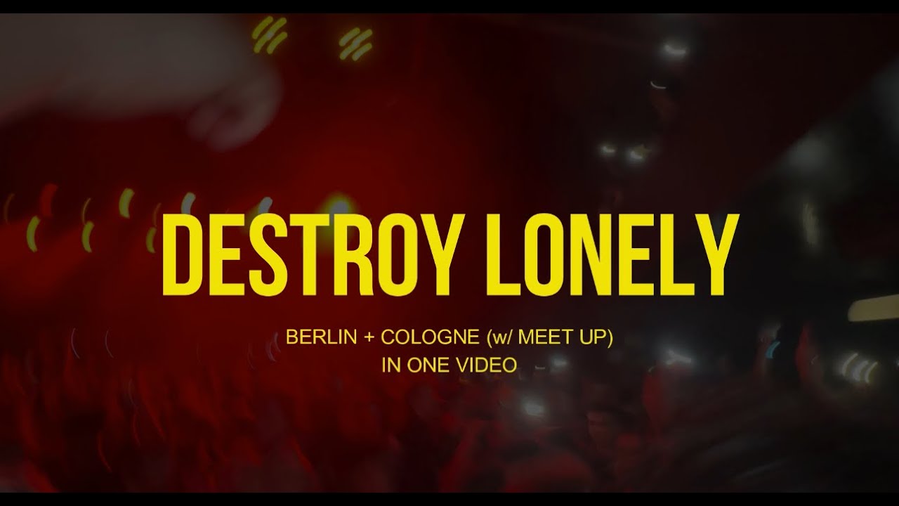 BERLIN VS KÖLN – DESTROY LONELY LIVE + VVAMPCULTURE MEET UP 🔥 | Wer hat mehr abgerissen?