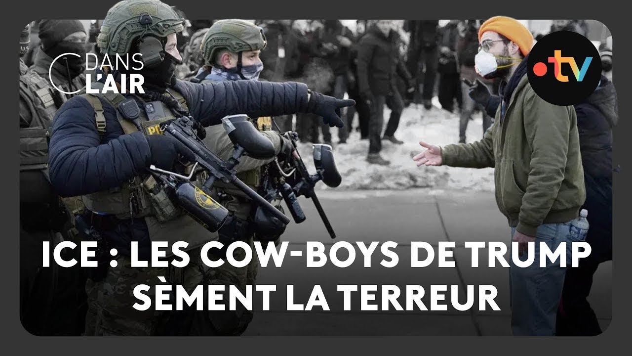 ICE : les cow-boys de Trump sèment la terreur  -  C dans l’air - 17.01.2026