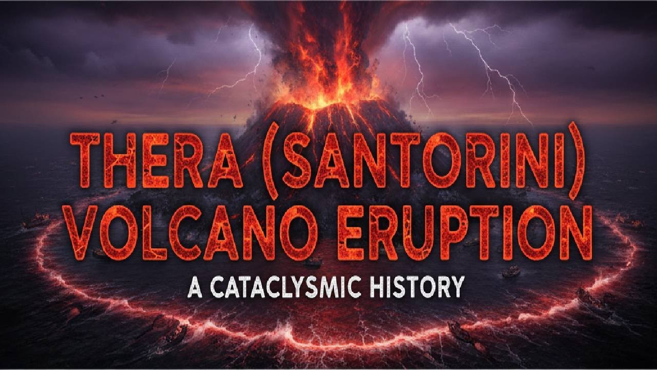 Thera Eruption: How Santorini’s Volcano Changed History Forever