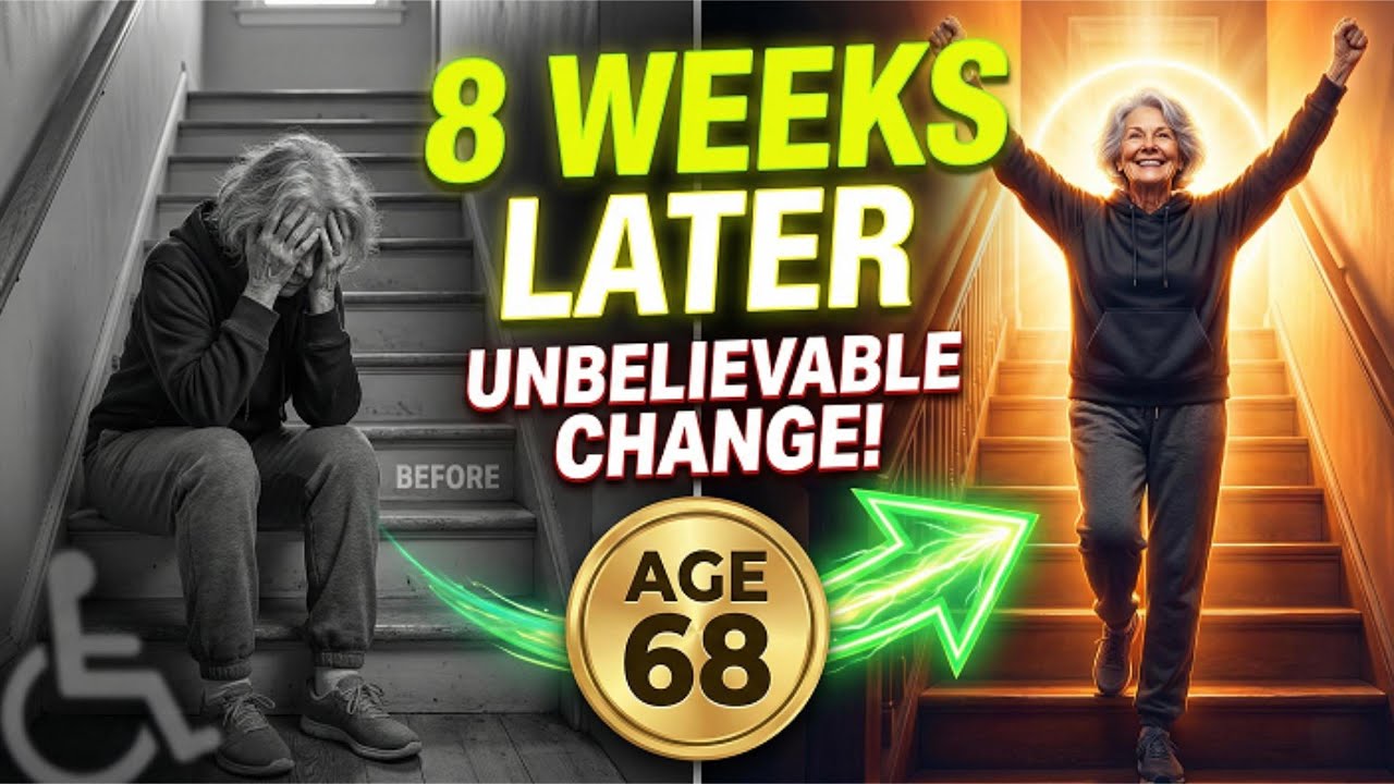 Stairs Feel Harder After 60? The Shocking Fix That Restores Your Strength in 8 Weeks!