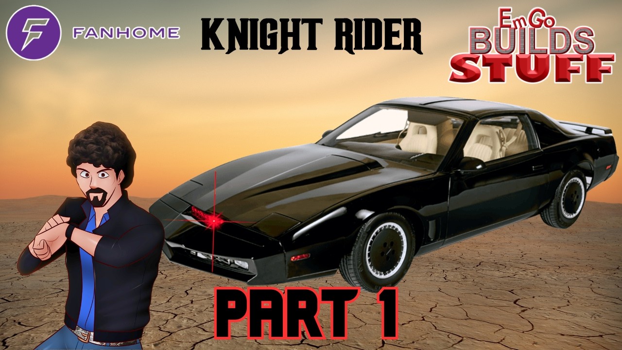 Сборка Fanhome Knight Rider K.I.T.T. (Часть 1): EmGo создает различные модели