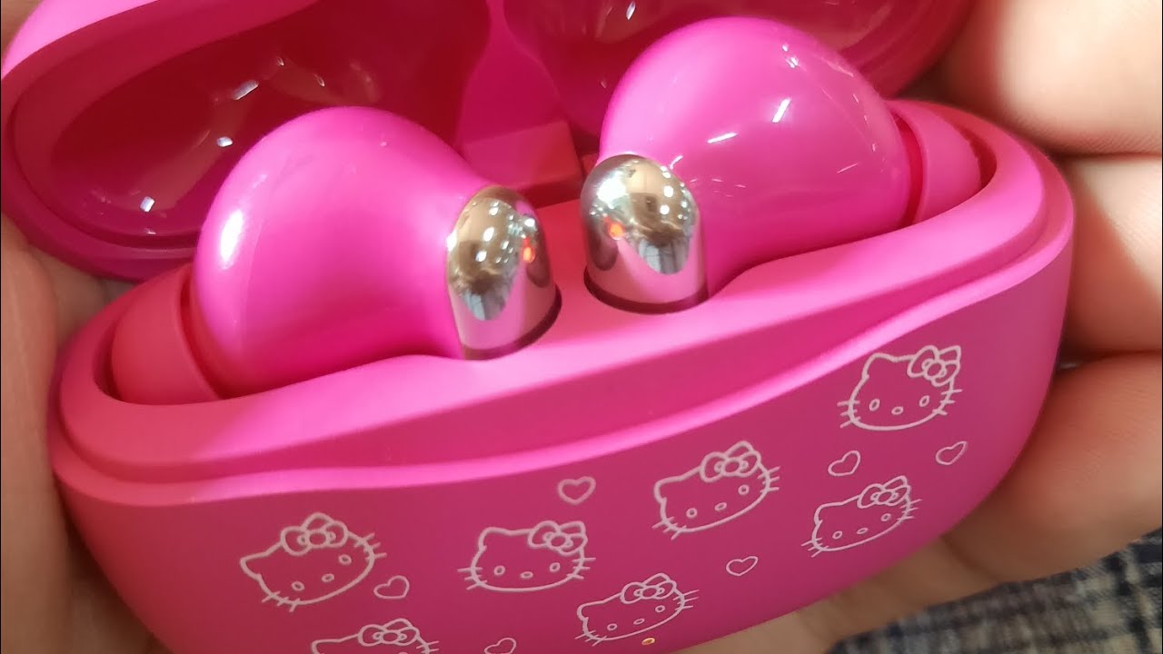 Unboxing fone de ouvido HELLO KITTY LETRON