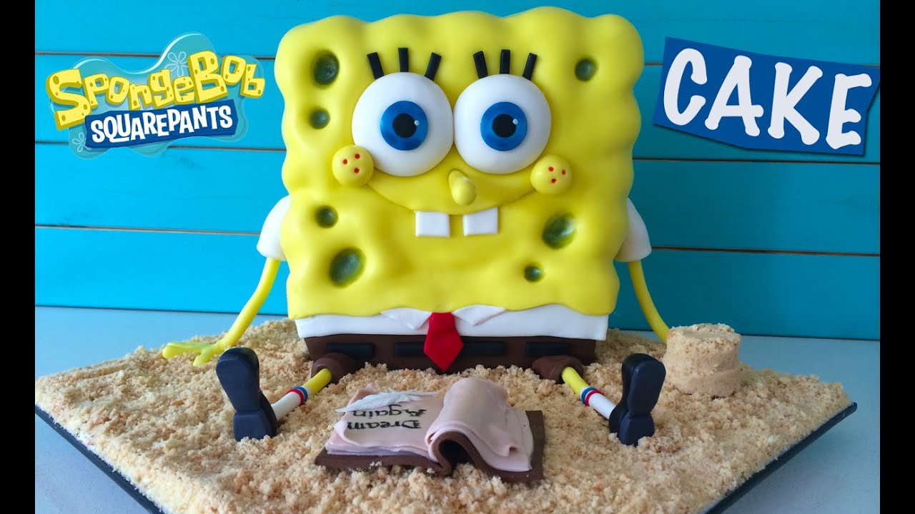 Spongebob Out of Water Movie Cake HOW TO COOK THAT Ann Reardon