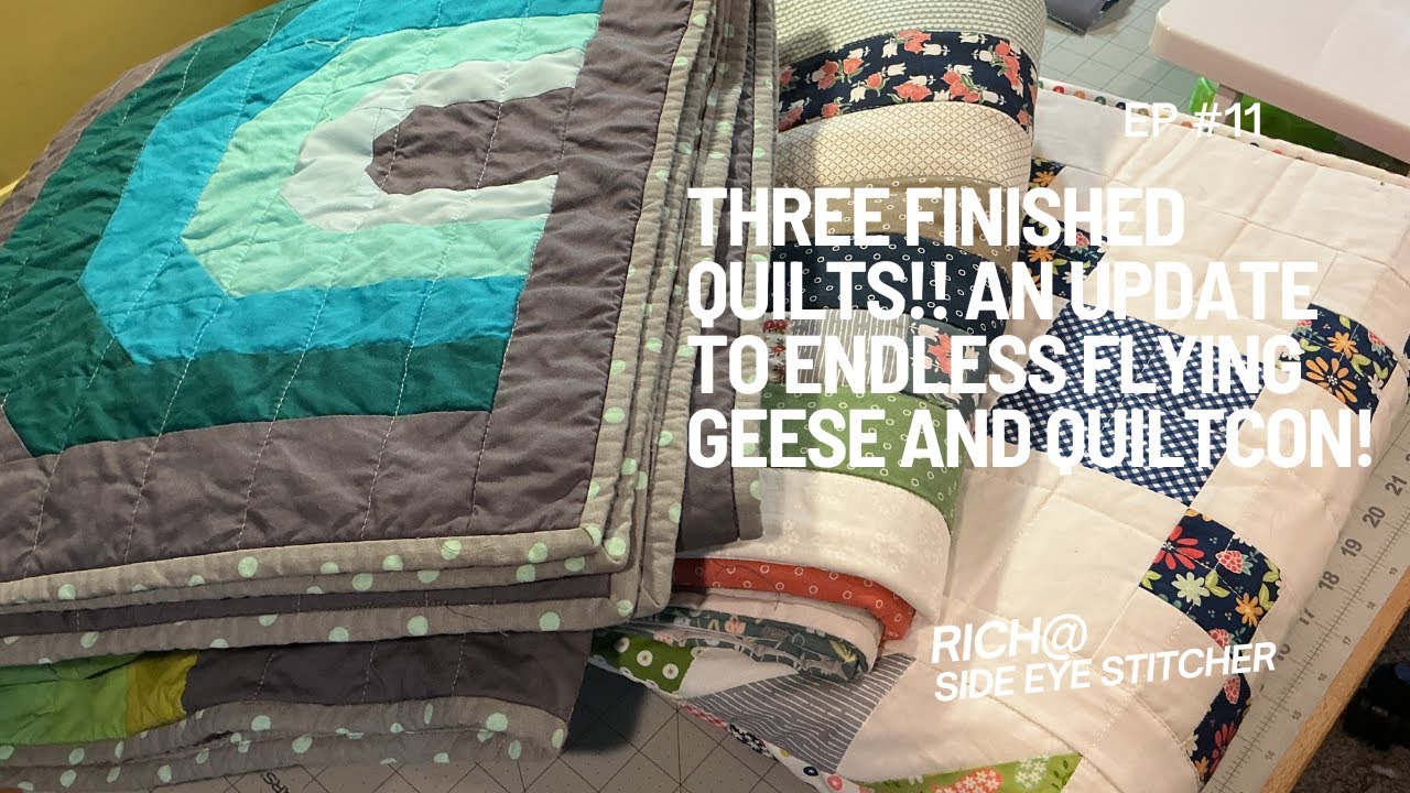 The Quilt I Had to Finish for Christmas (Plus Two More!)