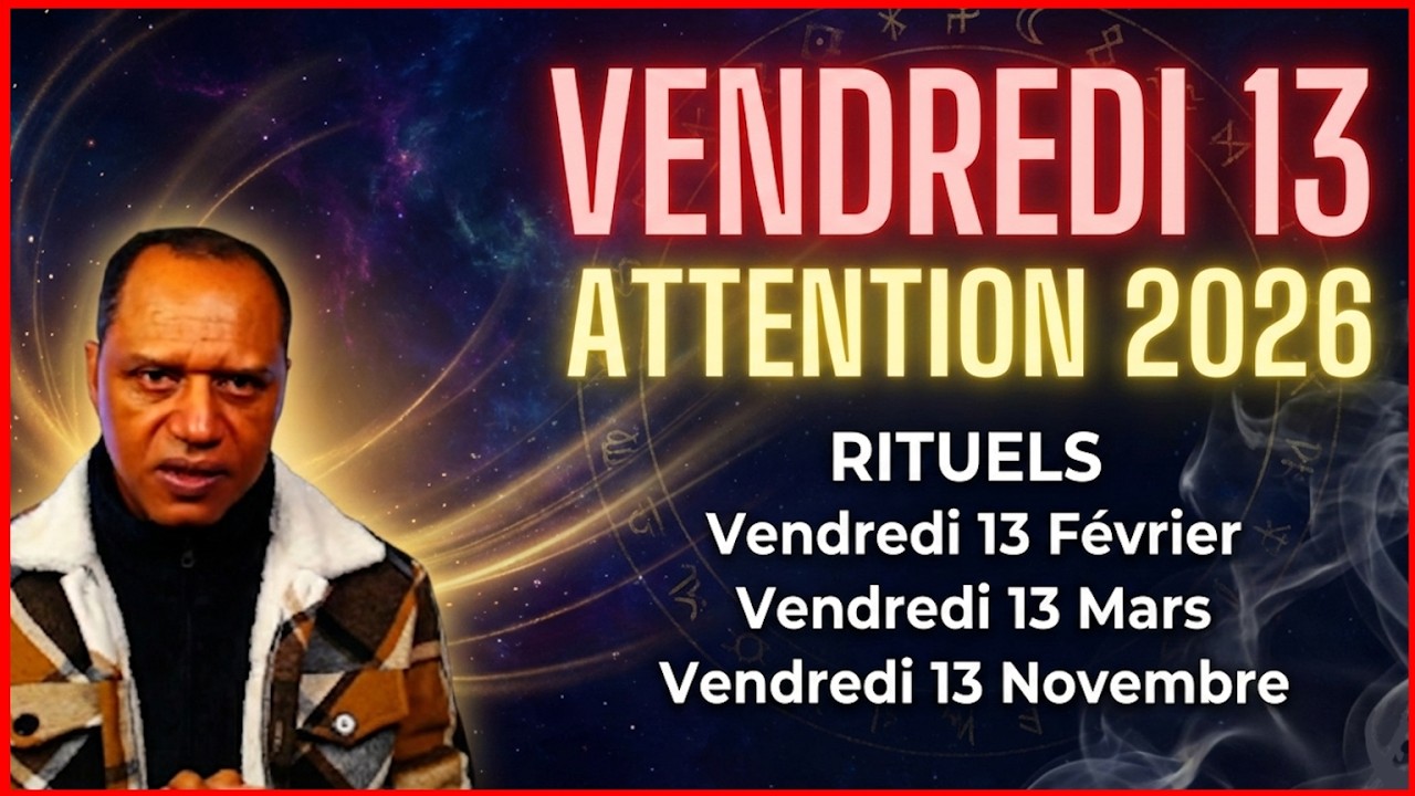 UTILISE L'ENERGIE du Vendredi 13. RITUEL Puissant | Chance Loto Abondance Force Courage