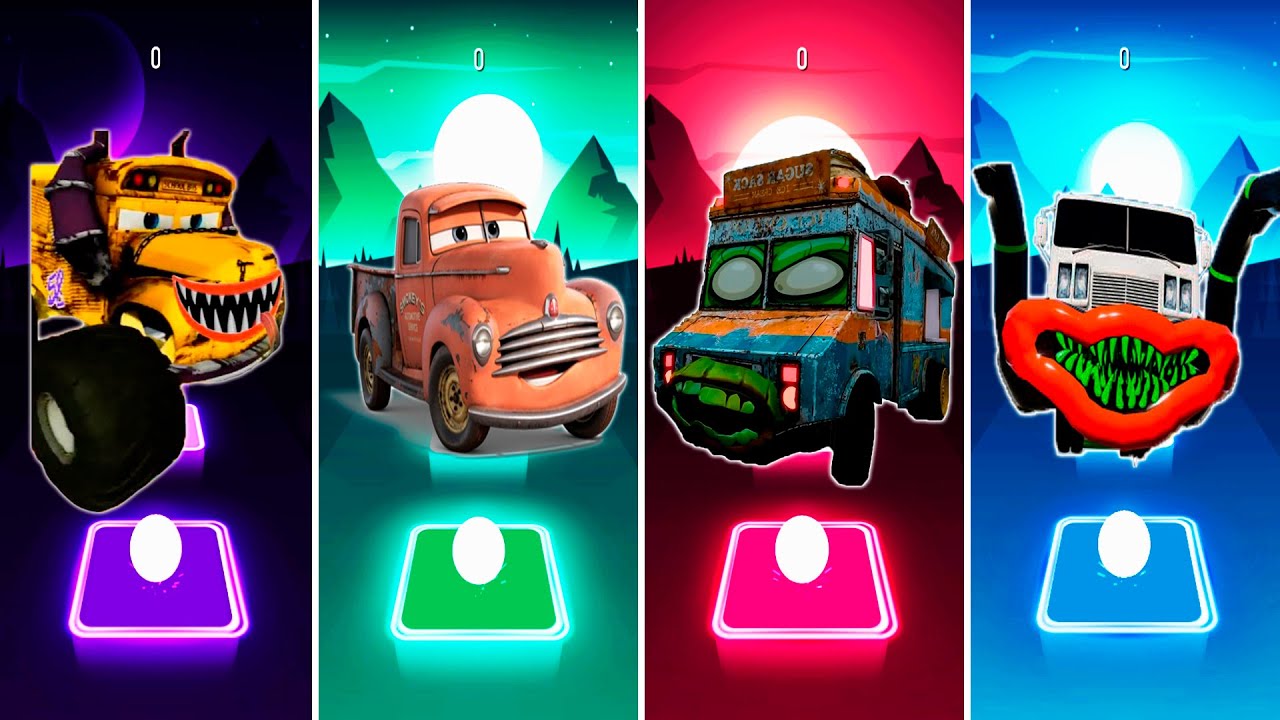 Coffin dance ➖ MISS FRITTER ❌ SMOKEY TRUCK ❌ ICE CREAM TRUCK  ❌ GARBAGE TRUCK ➖ Tiles Hop EDM Rush