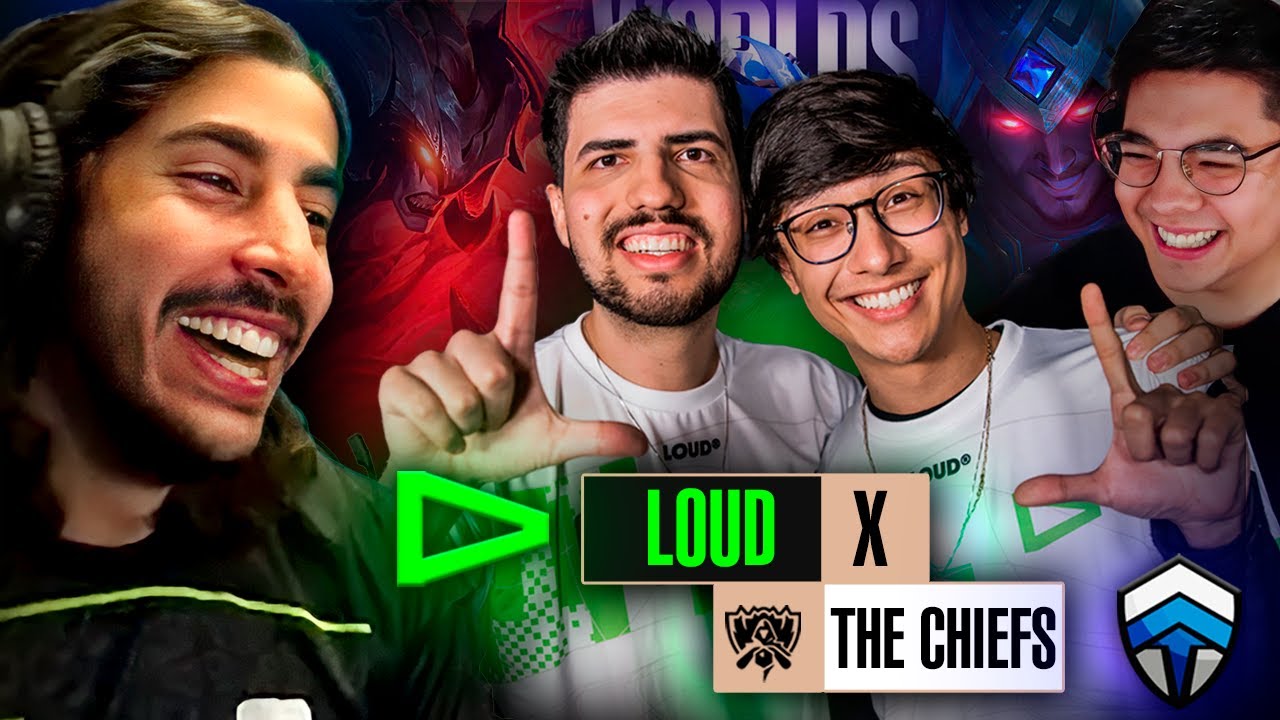 LOUD x THE CHIEFS - A DUPLA MAIS TEMIDA DA LEC DESTRUIU MAIS UM TIME!!! | Worlds 2022
