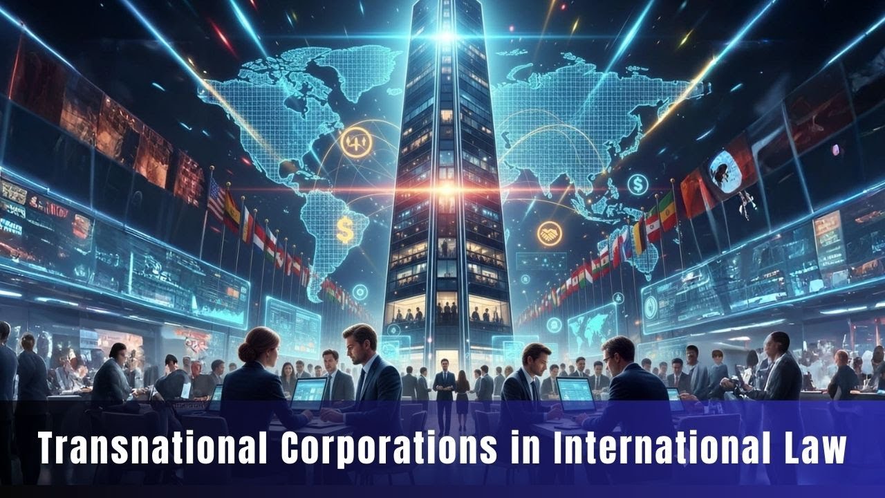 Transnational Corporations in International Law | IntlLaw Academy's lectures with Professor Dina