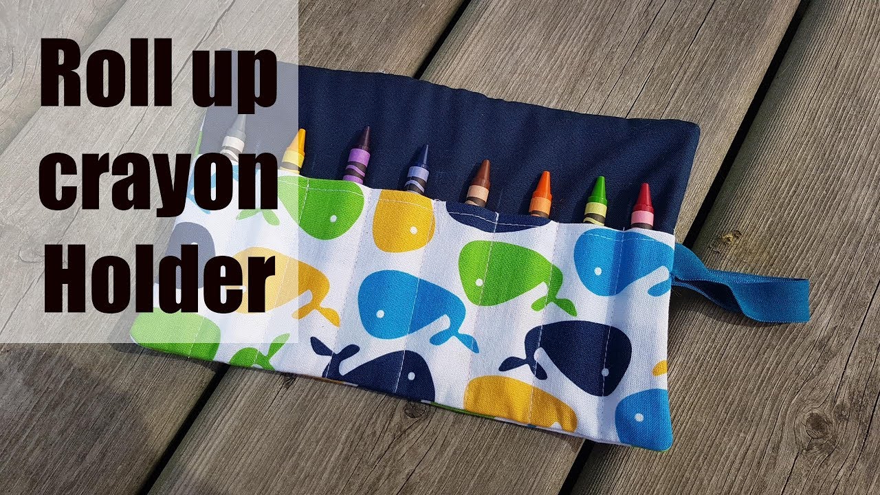 Crayon Roll up Holder