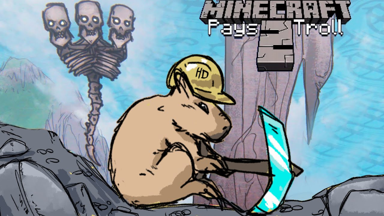 BESTIA EL CARPINCHO - MINECRAFT PAYS 2 TROLL RESUMEN 2 Y 3