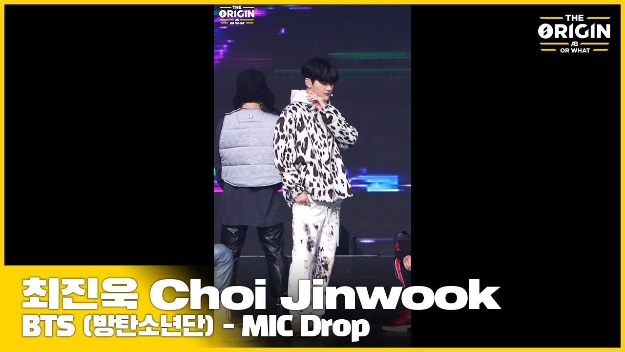 [THE ORIGIN] EP.01 FANCAM｜최진욱 (Choi Jinwook) &lsquo;MIC Drop&rsquo;｜THE ORIGIN - A, B, Or What?｜2022.03.19