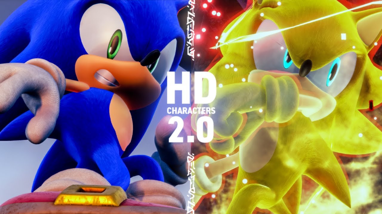 Sonic Frontiers: HD High-Poly Sonic & Friends 2.0