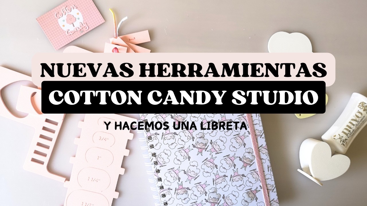 Haul compras en Cotton Candy 3D - probando nuevas herramientas y haciendo una libreta para crafts