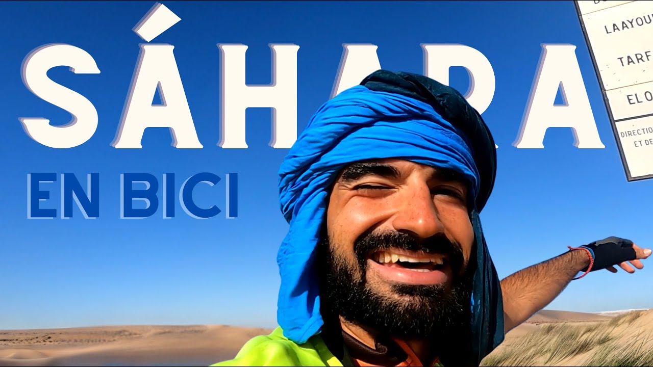 A pedal por el Sahara Occidental // donde el desierto llega al océano.
