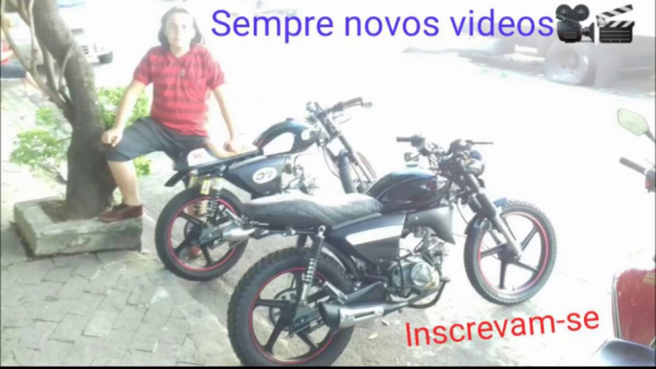 Dafra 50cc modificada - SCRAMBLER / CAFE RACER / BRAT