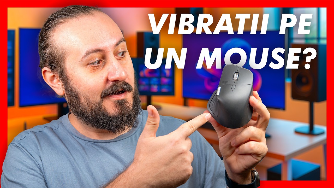 Logitech MX Master 4: productivitate NEXT LEVEL cu... vibrații