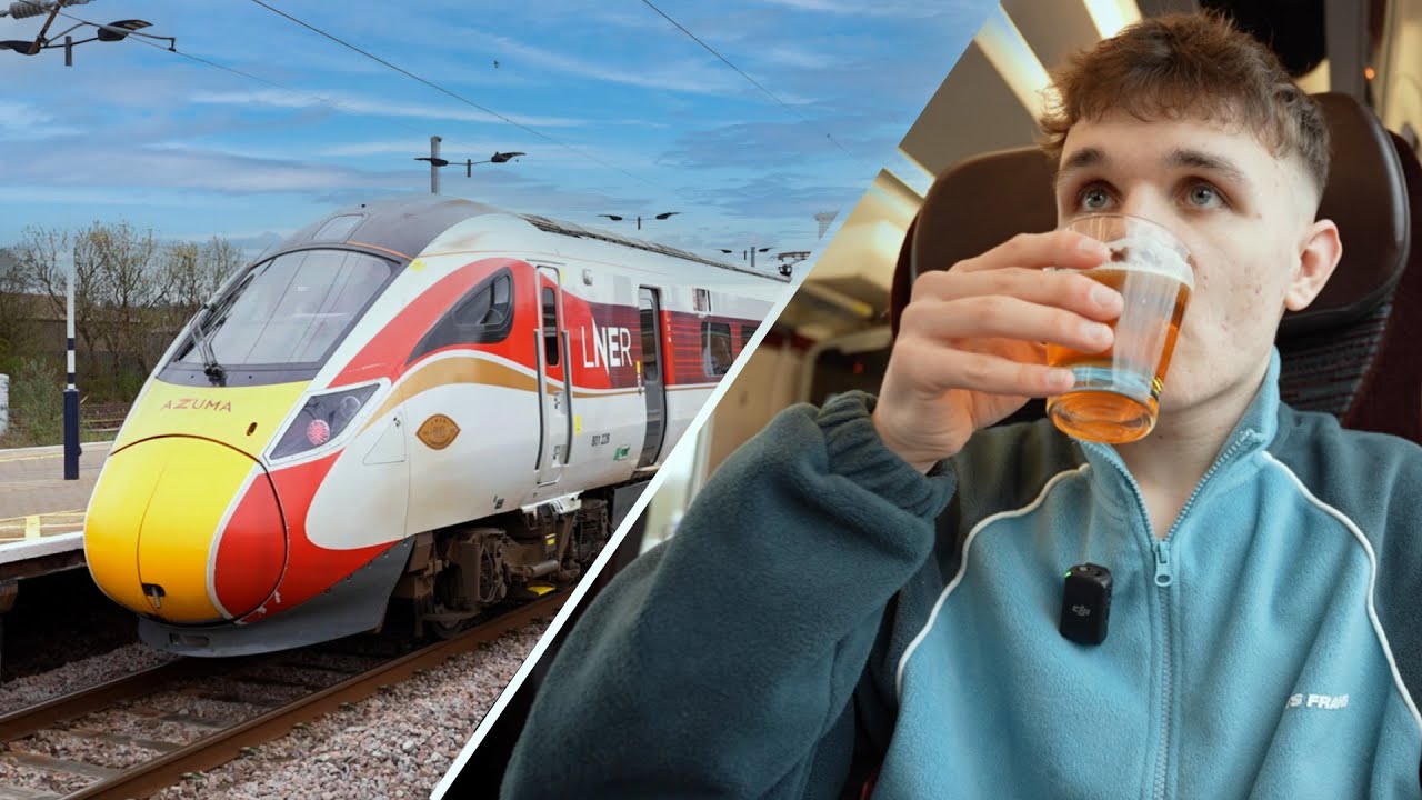 I Travelled on the UK's BEST First Class Train (LNER)