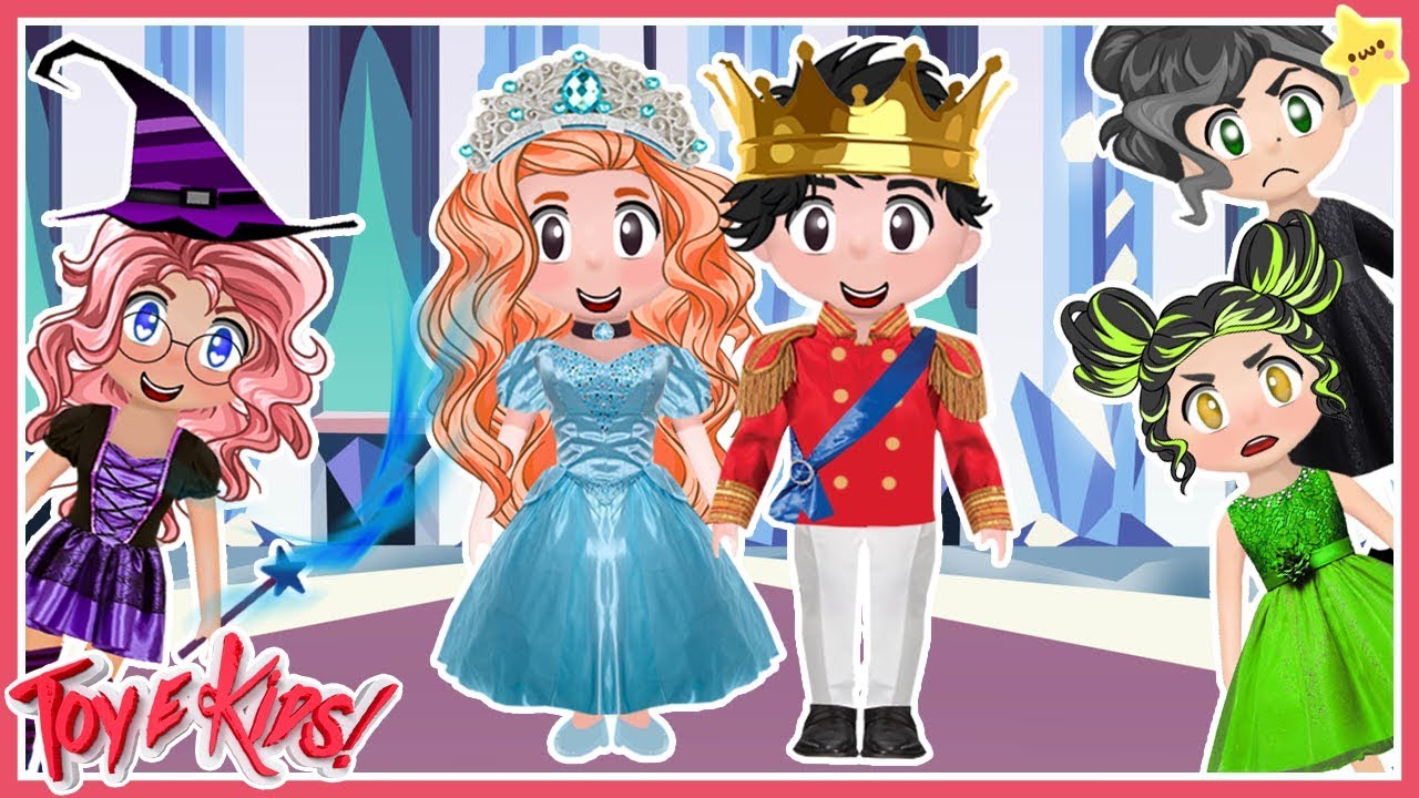 Aninha Cinderela e Princípe Nico! Historinha em português