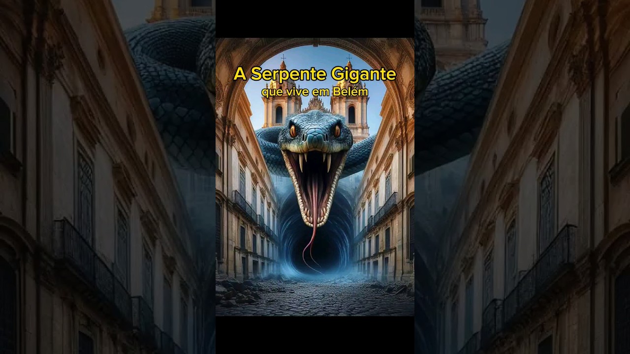 Lenda da Cobra Grande de Bel&eacute;m.  #lenda #folclorebrasileiro #folclore #cobragrande #bel&eacute;m #mist&eacute;rio