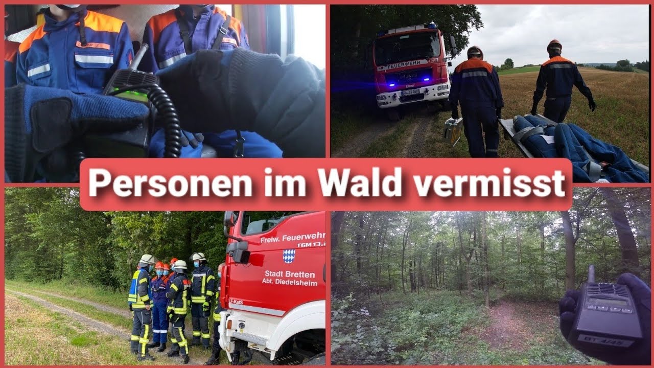 VERMISSTE PERSONEN IM WALD || Tag der Berufsfeuerwehr || JF Bretten, Abt. Diedelsheim