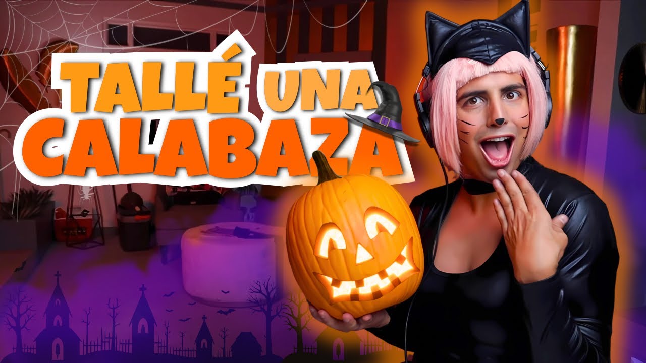 MaquiChapi - TALLÉ Y MAQUILLÉ UNA CALABAZA!