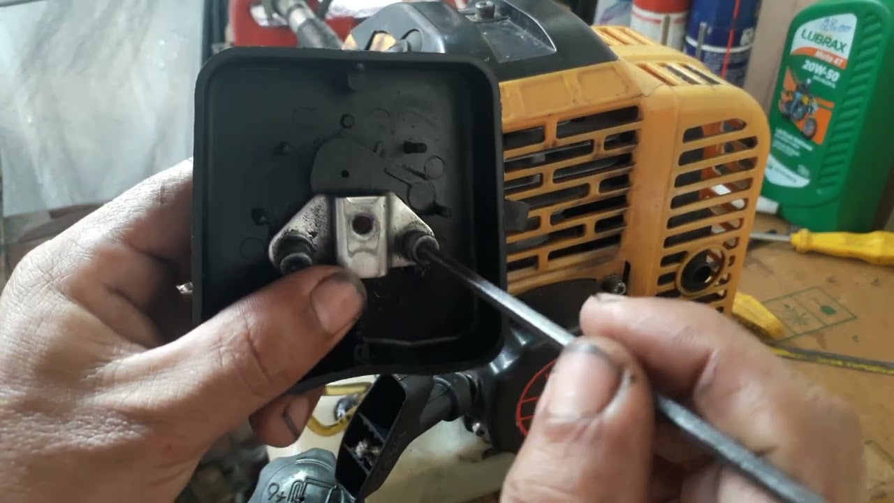 roçadeira Vulcan/VR 430S muito acelerada: dois motivos!