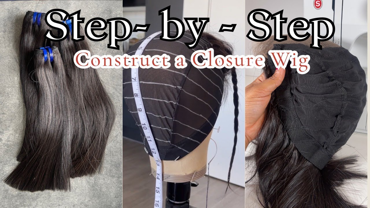 Create a Perfect Closure Wig on a Sewing Machine | Ultimate Step-by-Step Guide!