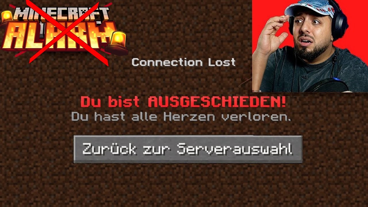 Deswegen bin ich WIRKLICH in MINECRAFT ALARM Gestorben...