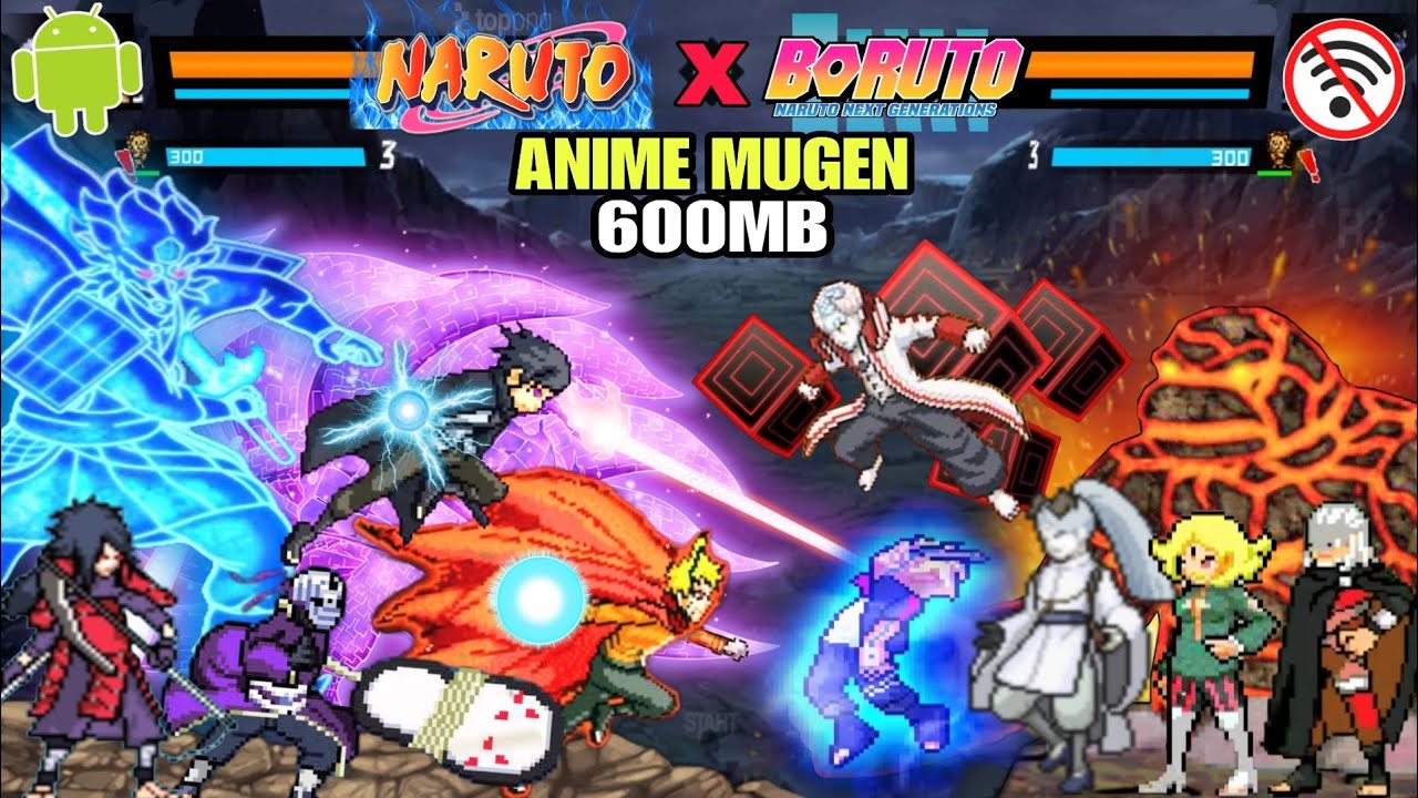 NARUTO X BORUTO STORM MUGEN LITE ANDROID /Best Characters 2024 /Anime Mugen ANDROID NO EXAGEAR