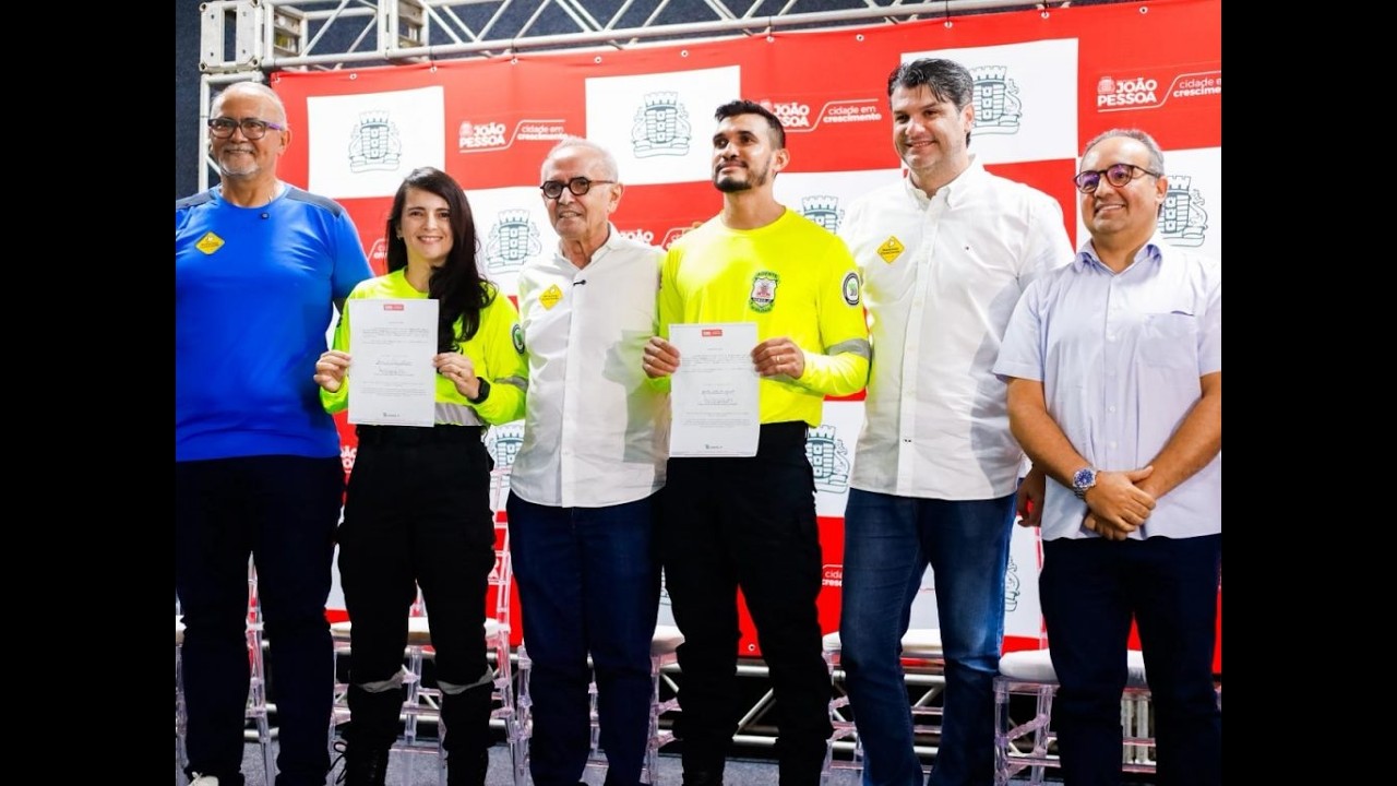 JOÃO PESSOA EM GIRO - POSSE NOVOS AGENTES DA SEMOB