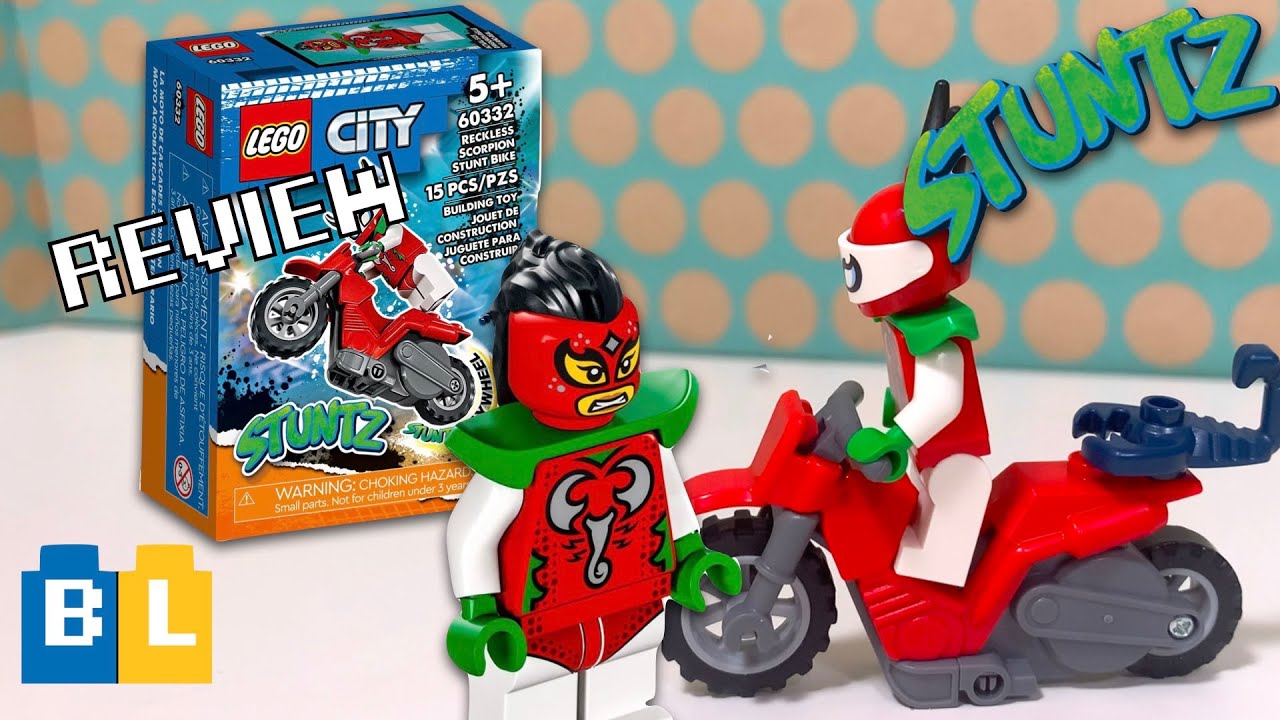 LEGO - 60332 - City Stuntz - Reckless Scorpion Stunt Bike 🦂 - review!!