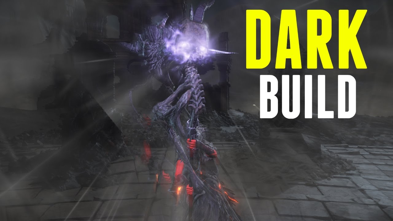 Dark Souls 3 - Crucifix of The Mad King Dark Build with Murky Longstaff and PvP!