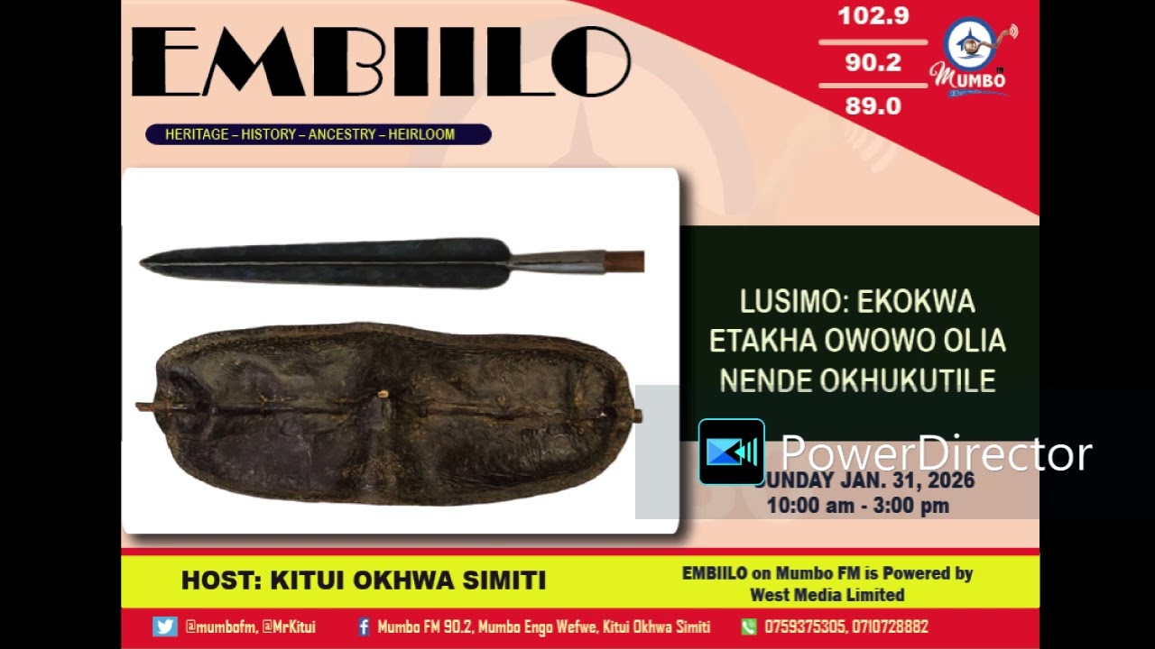 MUMBO FM #Embiilo - #EbarasaYeMumbo - Nende Bakofu - HOSTED BY KITUI OKHWA SIMITI