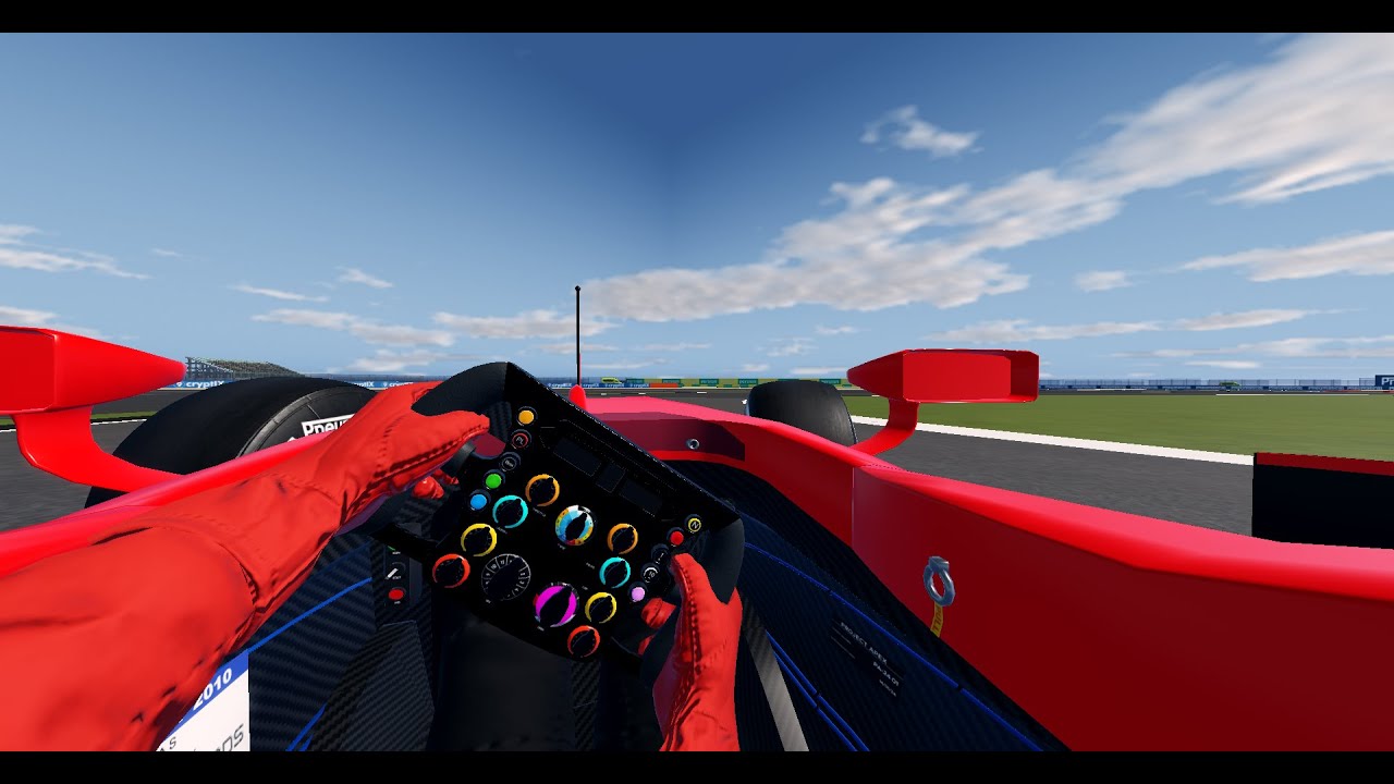(Formula Apex) vuelta con el Ferrari del 2012 en Silverstone (por diversión)