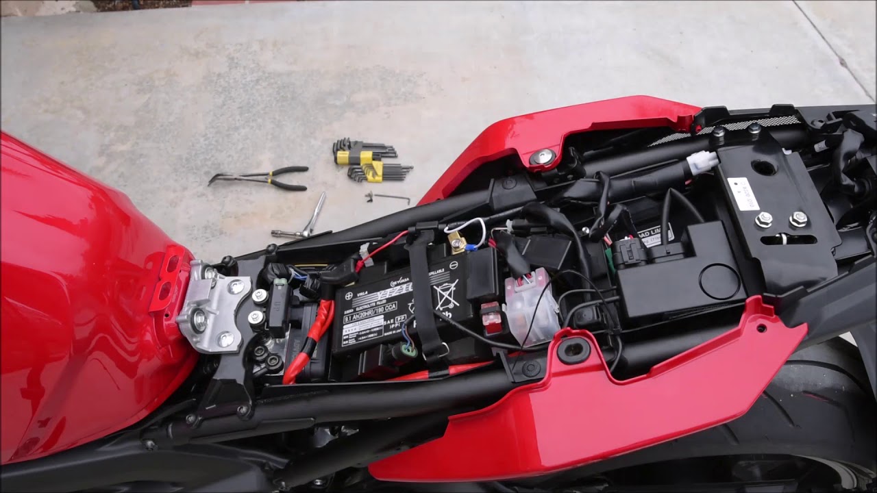 Install Scorpio Alarm on Yamaha MT-09