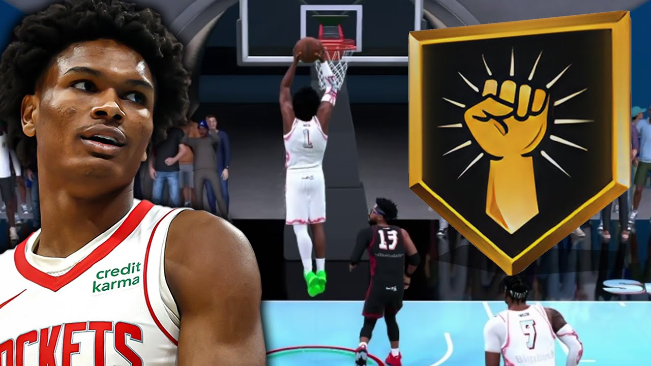 THIS *NEW* AMEN THOMPSON + 14 CAPBREAKERS IS A NIGHTMARE FOR GUARDS ON NBA 2K25...