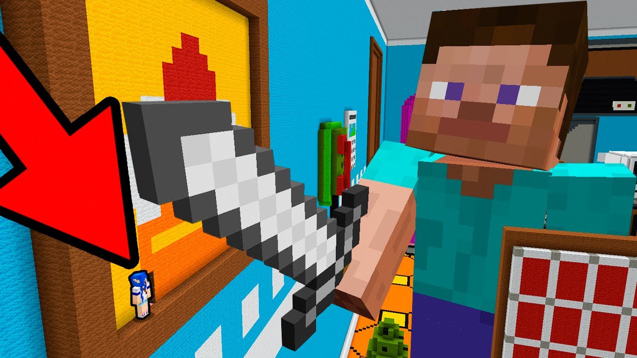 Gigante vs. Pequeno Esconde-Esconde Minecraft