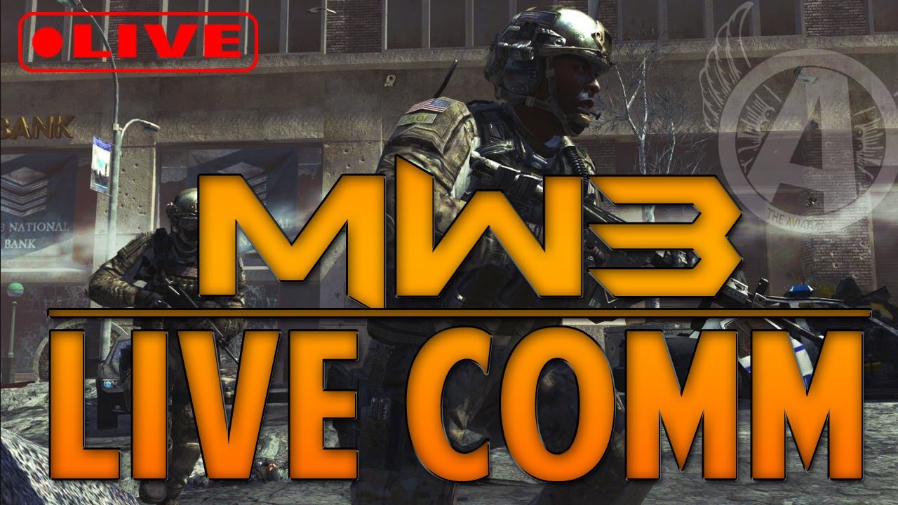 Aviator Games! - MW3 Live Commentary... FFA Frustration, lol